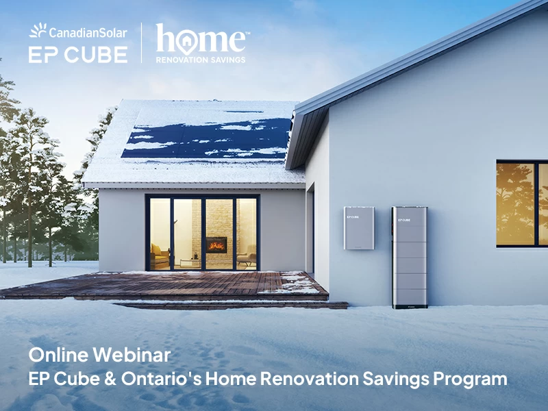 EP Cube & Ontario's Home Renovation Savings Program